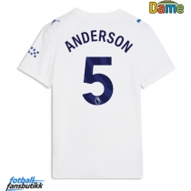 Manchester City Elliot Anderson #5 Tredjedrakt Dame 2026-27 Kortermet